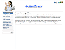 Tablet Screenshot of gastarife.org